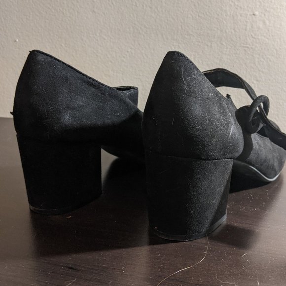 8 | JCPenney POP | Black Chunky Heel Pumps - Picture 4 of 6
